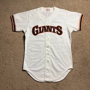 Vintage 90’s Wilson Giants Sarno Home Jersey White Size 40 Small-Medium